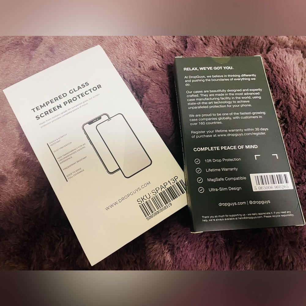 DROPGUYS Iphone 13 Pro Case and Screen Protector